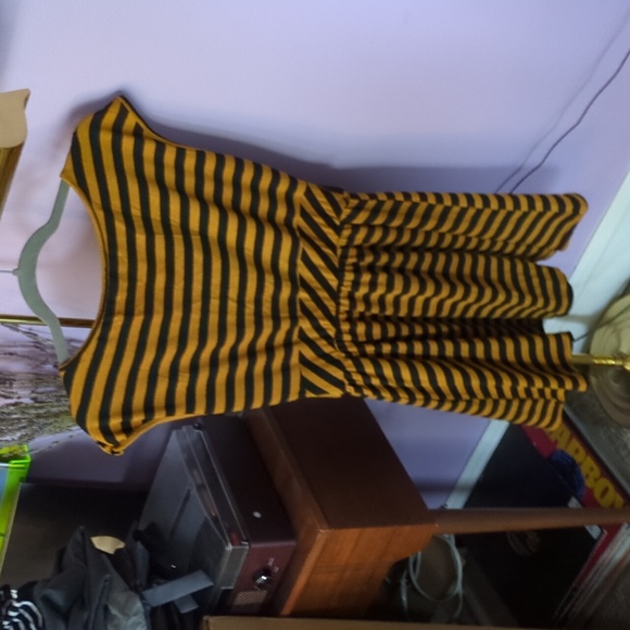 Striped mini dress - Picture 3 of 4